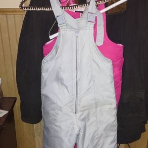 Kids gray snow pants